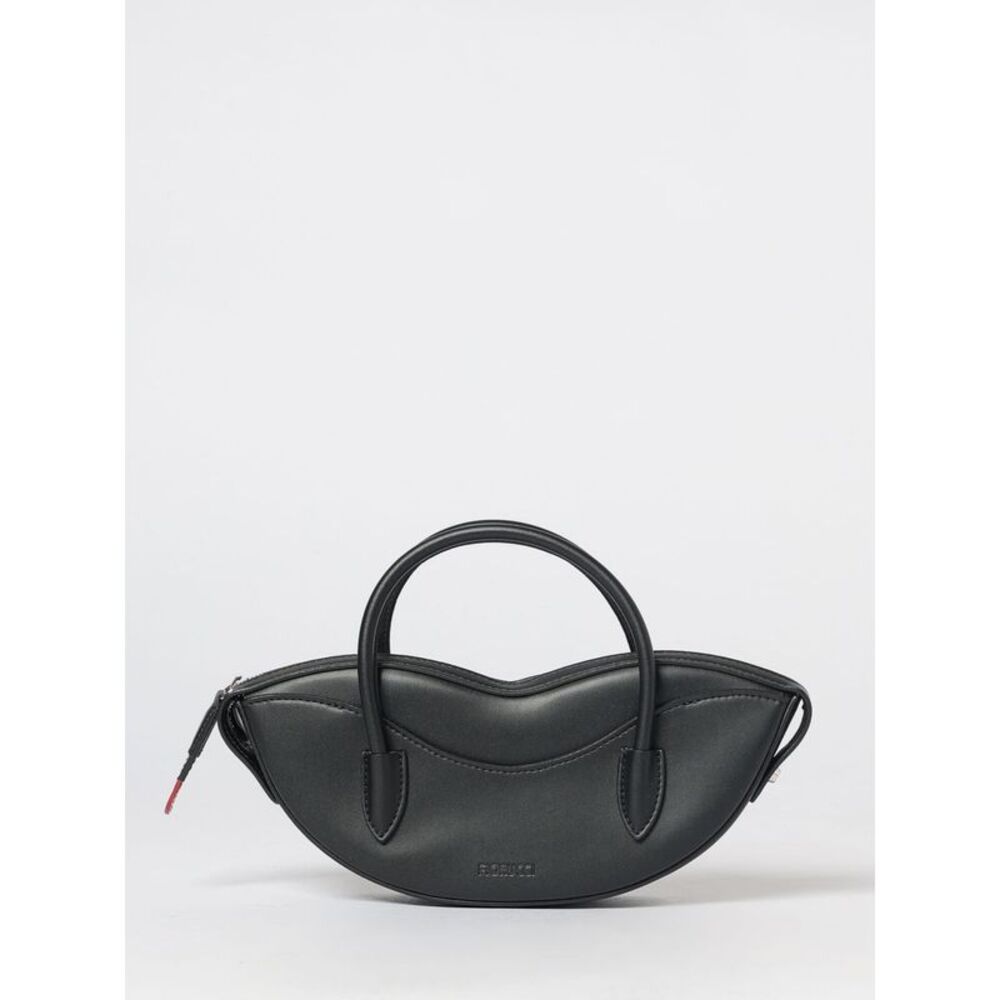 Lips Mini Bag Fiorucci In Patent Synthetic Leather With Double Handle
